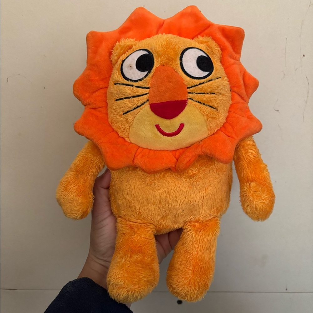 Kohl's Bright Orange Stuffed Lion